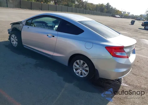 2012 Honda Civic Lx from USA, damaged, VIN 2HGFG3B56CH534153